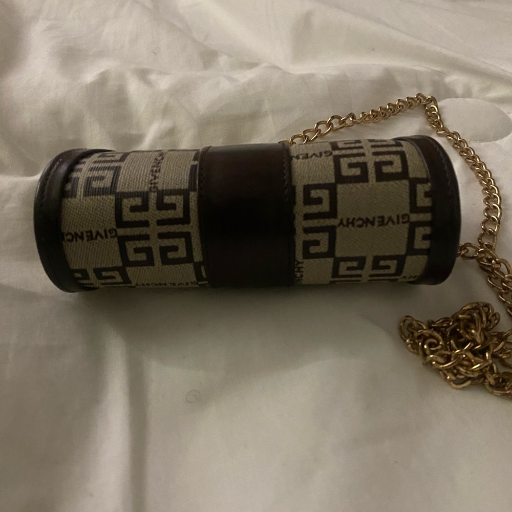 Authentic Givenchy Monogram Pattern Mini Purse Wi… - image 3